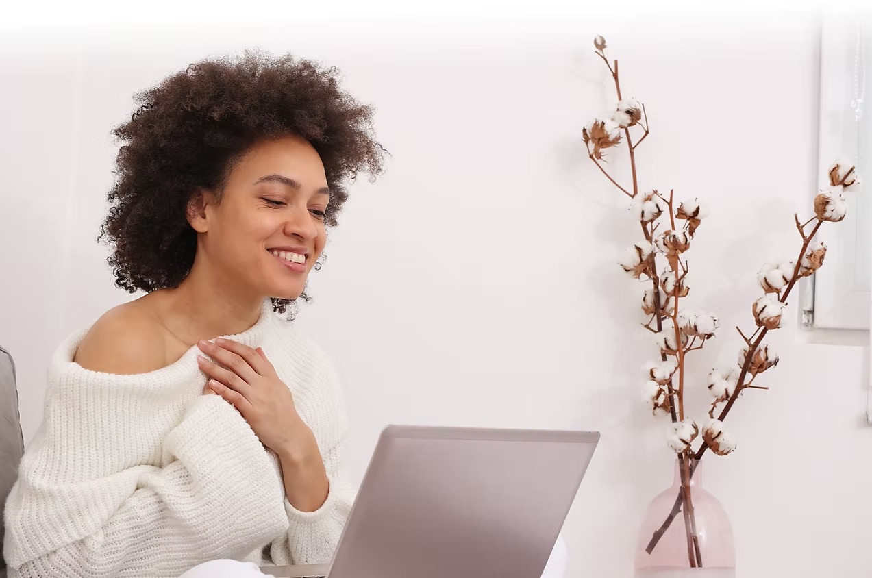 Licensed telehealth therapist providing online therapy in Florida via HIPAA-secure video session at Advanced Client Care