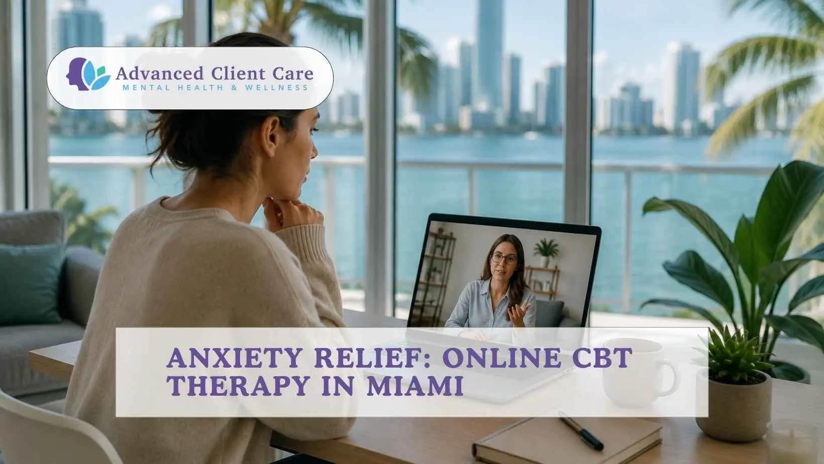 Anxiety Relief Online CBT Therapy in Miami