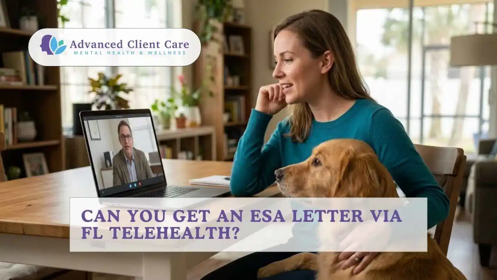 Can You Get an ESA Letter via FL Telehealth